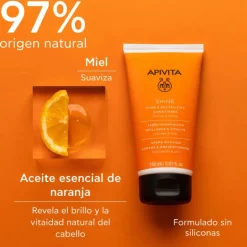 Acondicionador Brillo y Vitalidad con Miel y Naranja
