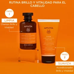Champú Brillo y Vitalidad con Miel y Naranja