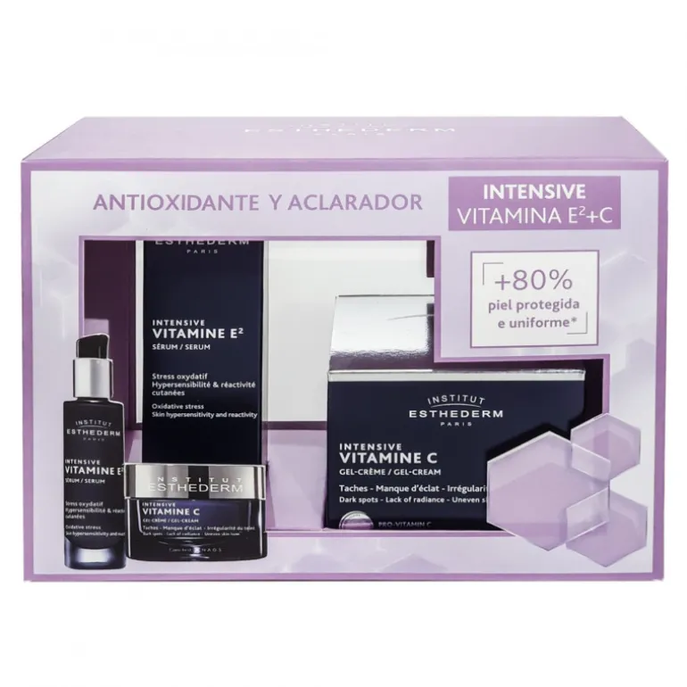 COFRE INTENSIVO SERUM VITAMINA E2 + GEL-CREMA VITAMINA C