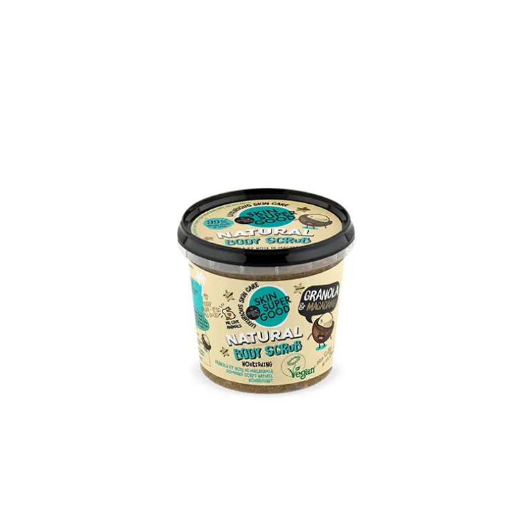 Exfoliante Corporal Natural de Granola y Macadamia