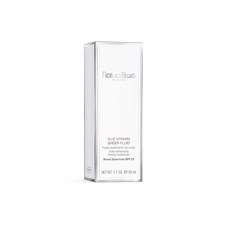 FLUIDO HIDRATANTE REAFIRMANTE CON COLOR C+C VITAMIN SHEER FLUID SPF25 50 ML NATURA BISSÉ