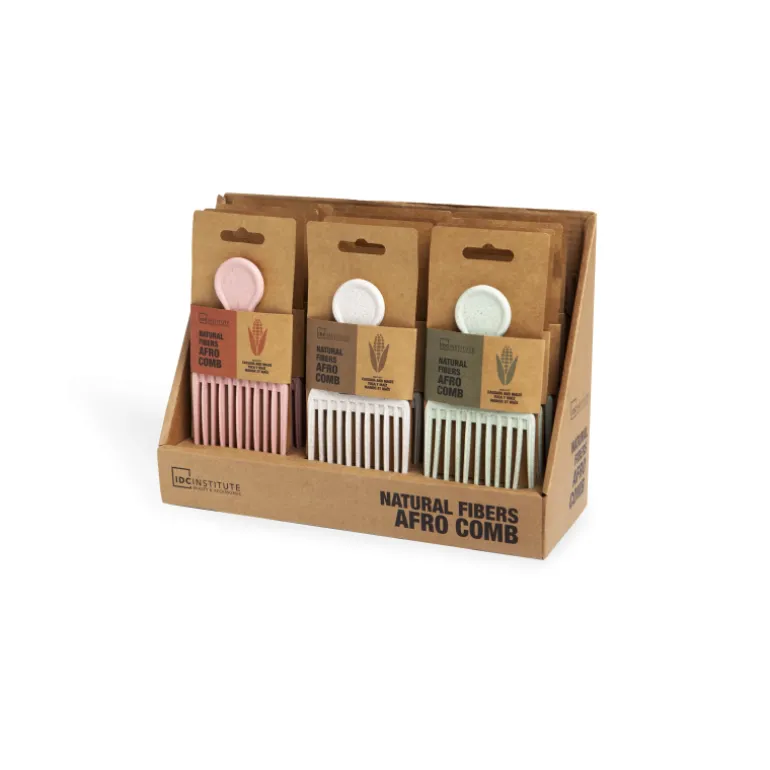 Idc Institute Natural Fiber Afro Comb