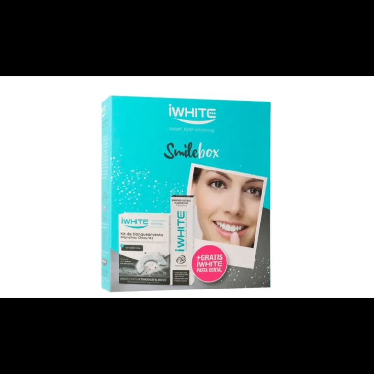 Iwhite Smile Box Kit de Blanqueamiento Manchas Oscuras