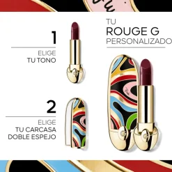 Rouge G Marmo Kiss La carcasa joya con Doble Espejo Edición Limitada