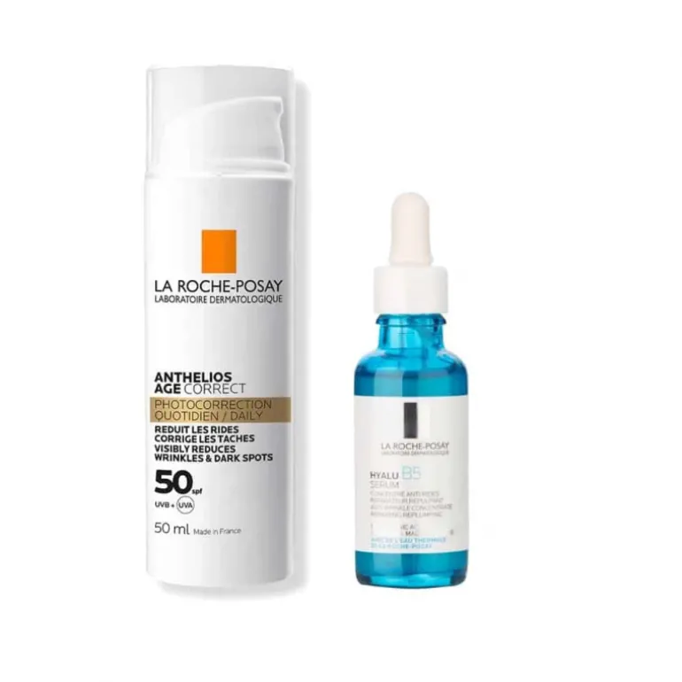 SET ANTHELIOS AGE CORRECT SPF50  + SÉRUM HYALU B5 10 ML