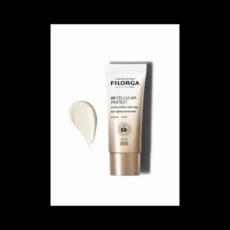 Set Crema Solar Antiedad Uv Cell Face + Ncef Serum