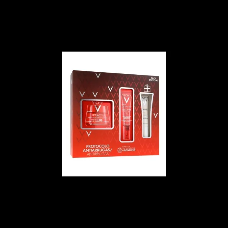 Set Liftactiv Collagen Specialist 16 Crema + Contorno Ojos + Mini Talla Solar UV Age Daily