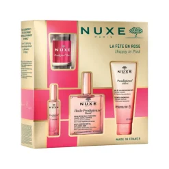Set Prodigieuse Florale  Huile  + Gel de ducha  + Parfum  +  Vela