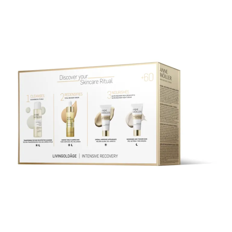 Set Livingoldage Total Recovery Serum