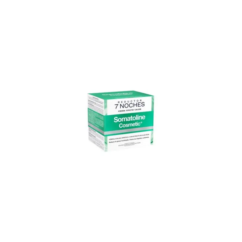 SOMATOLINE REDUCTOR 7 NOCHES CREMA EFECTO CALOR 400 ML