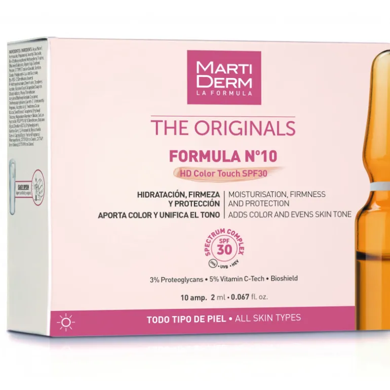 THE ORIGINALS FORMULA Nº 10 COLOR SPF30 AMPOLLAS